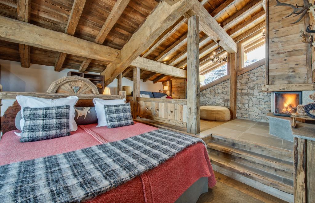 La Bouitte - Hotel Relais & Chateaux Saint-Martin-de-Belleville Oda fotoğraf